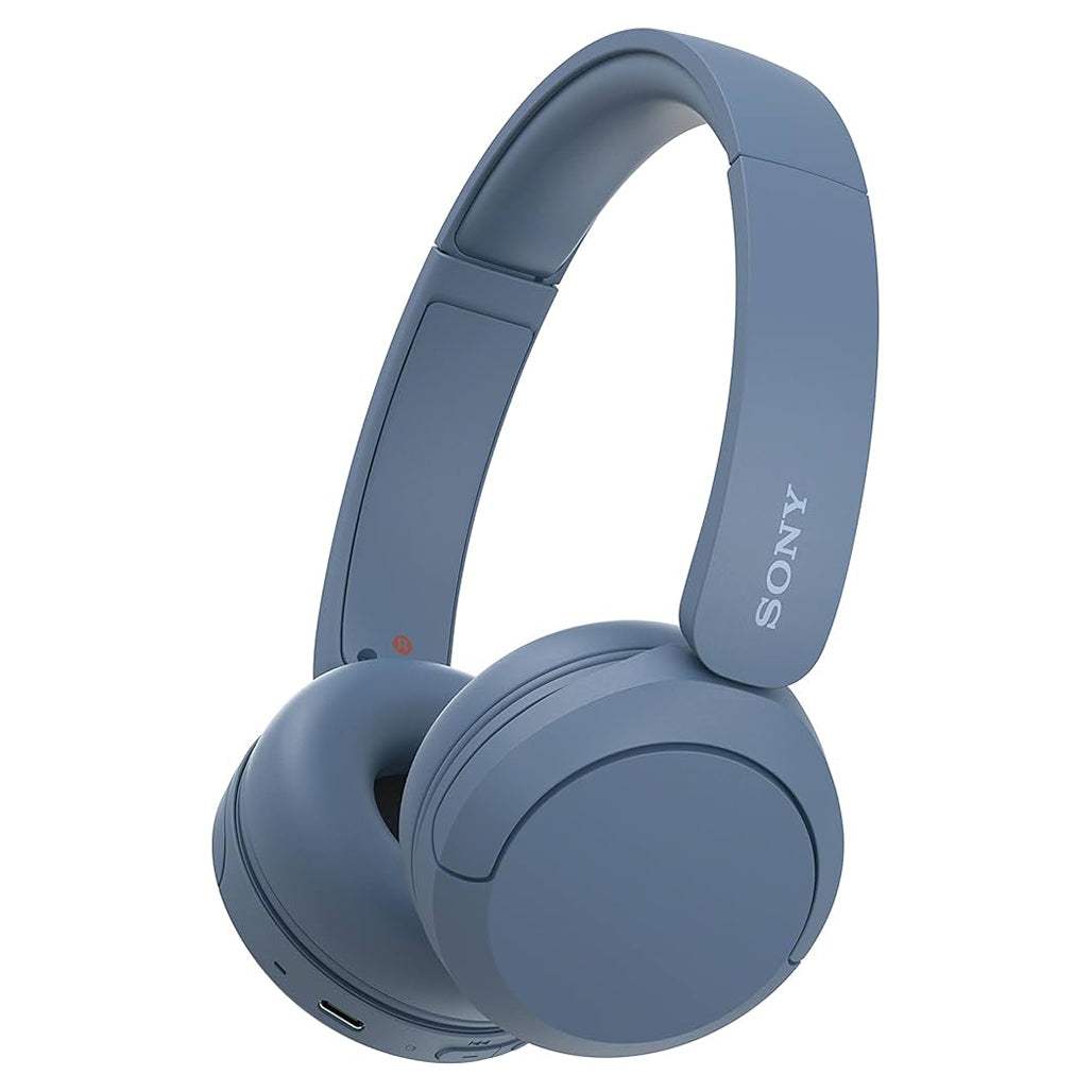 Sony WH-CH520 Wireless Headphones High-Quality Sound Lightweight Extended Battery Life And Reliable Connectivity - Blue
