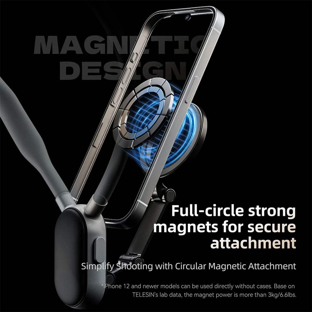 TELESIN Magnetic Neck Mount for Phones