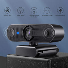 Jelly Comb Computer USB Webcam 1080P with Tripod Stand