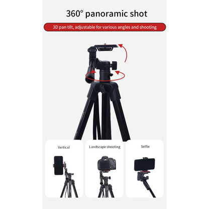 Jmary KP-2209 1.7M Horizontal Axis Tripod for Camera & Mobile - 20 Pieces
