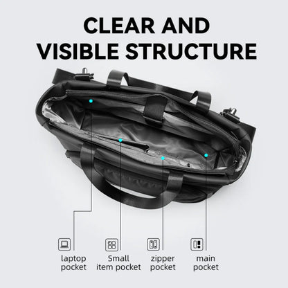 Mark Ryden MetroCourier MR236 - Tech-Integrated Messenger Bag with Dedicated Charger Compartment