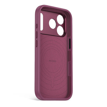 Decoded AntiMicrobial Silicone Case - Plum - iPhone 18 Pro/18 Pro Max