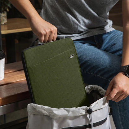 Tomtoc Essence-A35 Protective Laptop Sleeve for 14 inch New MacBook Pro - Green