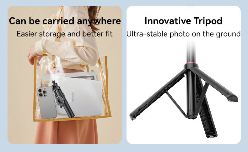 Yesido SF24 Selfie Stick Tripod & Detachable Remote