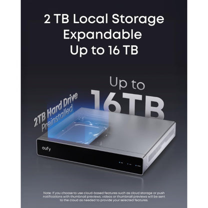 Eufy Network Video Recorder S4 - 8CH Up to 16CH