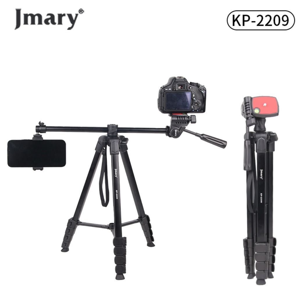 Jmary KP-2209 1.7M Horizontal Axis Tripod for Camera & Mobile - 20 Pieces