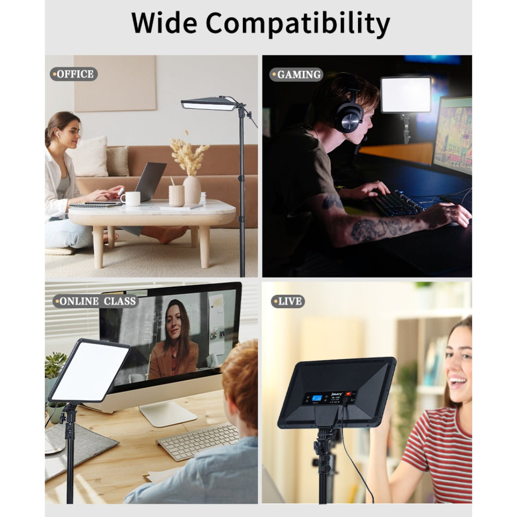 Jmary FM-17RS 17" Panel Video Light - 204 Pieces