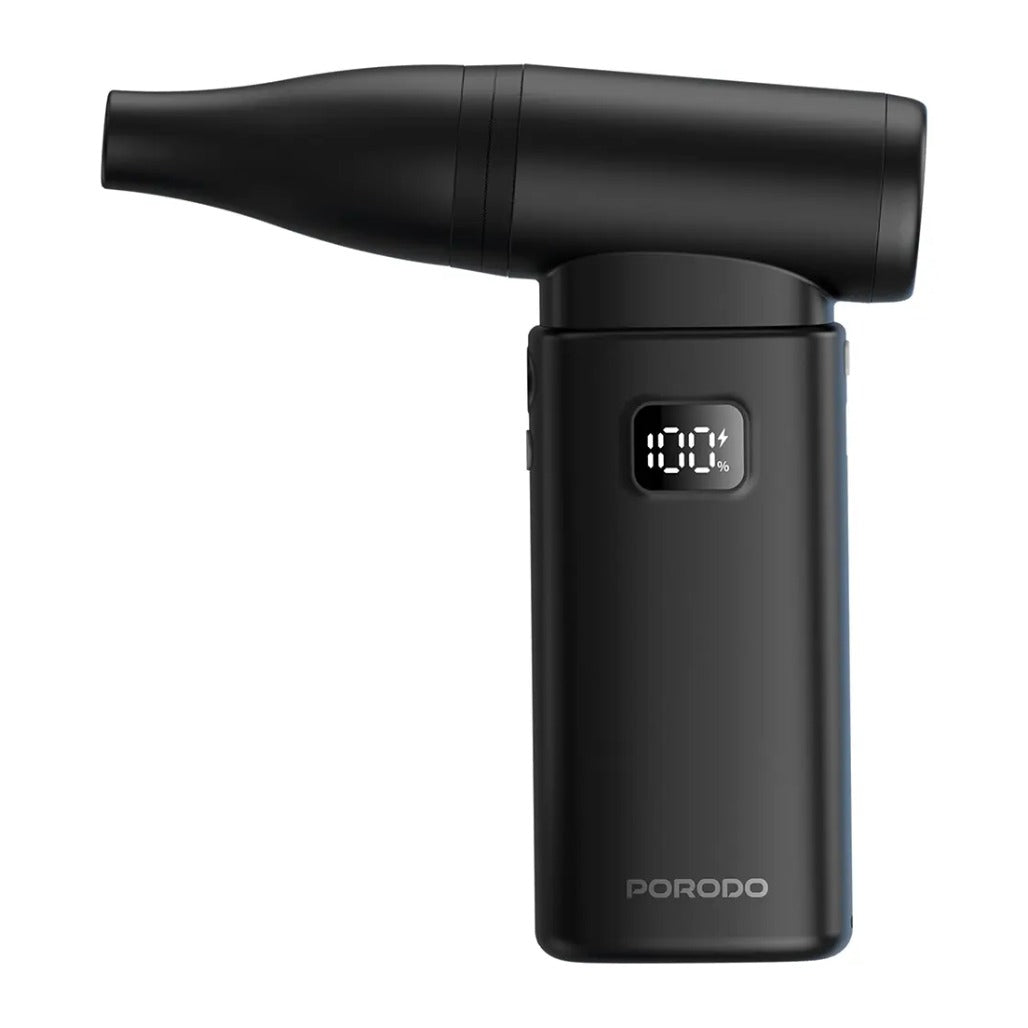 Porodo Lifestyle 2-in-1 Handheld Vacuum & Air Duster - Black