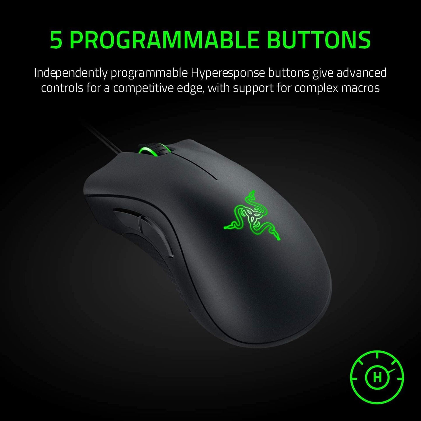 Razer DeathAdder Essential - Wired Optical Gaming Mouse