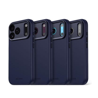 Decoded AntiMicrobial Silicone Case - Atlantic Blue - iPhone 18 Pro/18 Pro Max