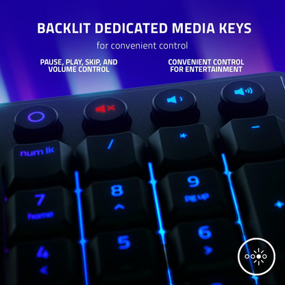 Razer Ornata V3 – Ergonomic Clicky Gaming Keyboard with Razer Chroma™ RGB