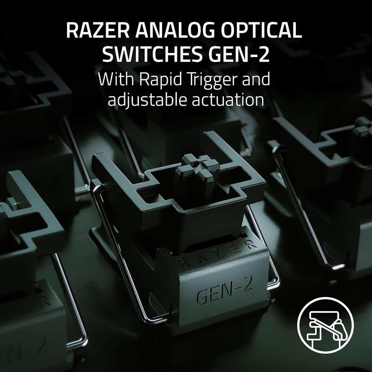 Razer Huntsman V3 Pro Esports Gaming Keyboard – Analog Optical Switches