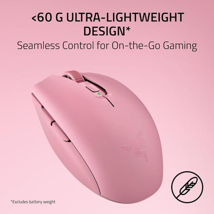 Razer Orochi V2 Quartz Edition – Ultra-Lightweight Wireless Gaming Mouse