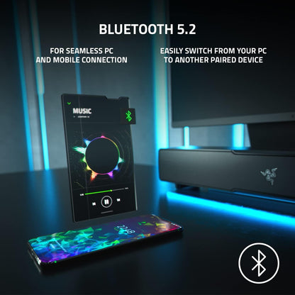 Razer Leviathan V2 - PC Gaming Soundbar with Subwoofer