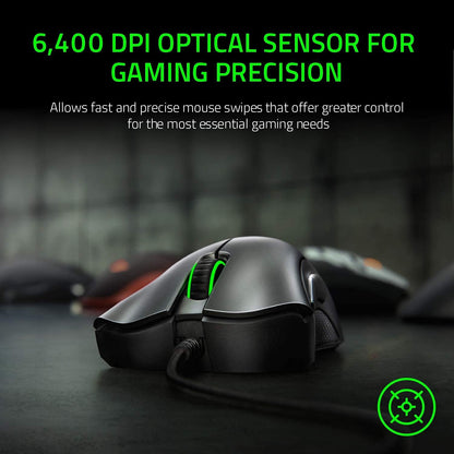 Razer DeathAdder Essential - Wired Optical Gaming Mouse