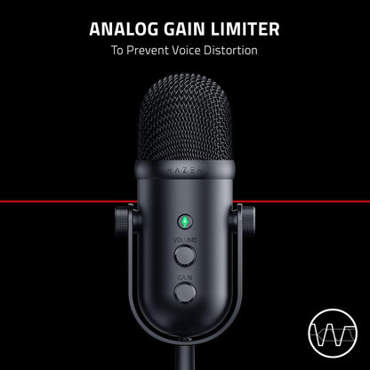 Razer Seiren V2 Pro – USB Streaming Microphone