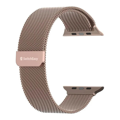 SwitchEasy Mesh 45mm Stainless Steel Loop for Apple Watch - Rose Gold - SAW245032RG22