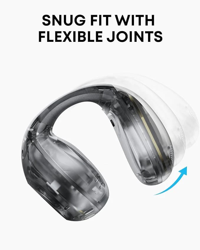 Anker Soundcore C40i - Clarity Black - Flexible and Comfortable Clip-On Earbuds
