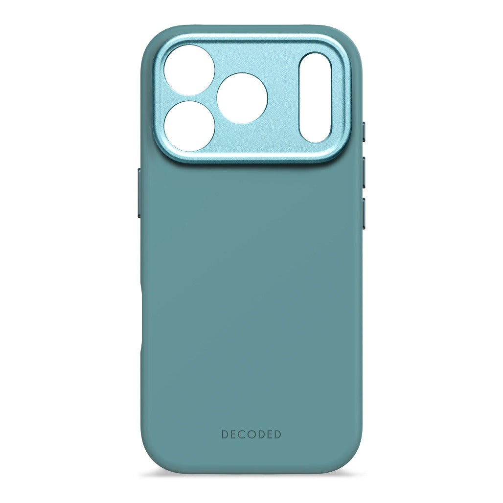 Decoded AntiMicrobial Silicone Case | Retro Blue | iPhone 17 Pro
