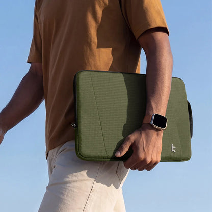 Tomtoc Essence-A35 Protective Laptop Sleeve for 14 inch New MacBook Pro - Green