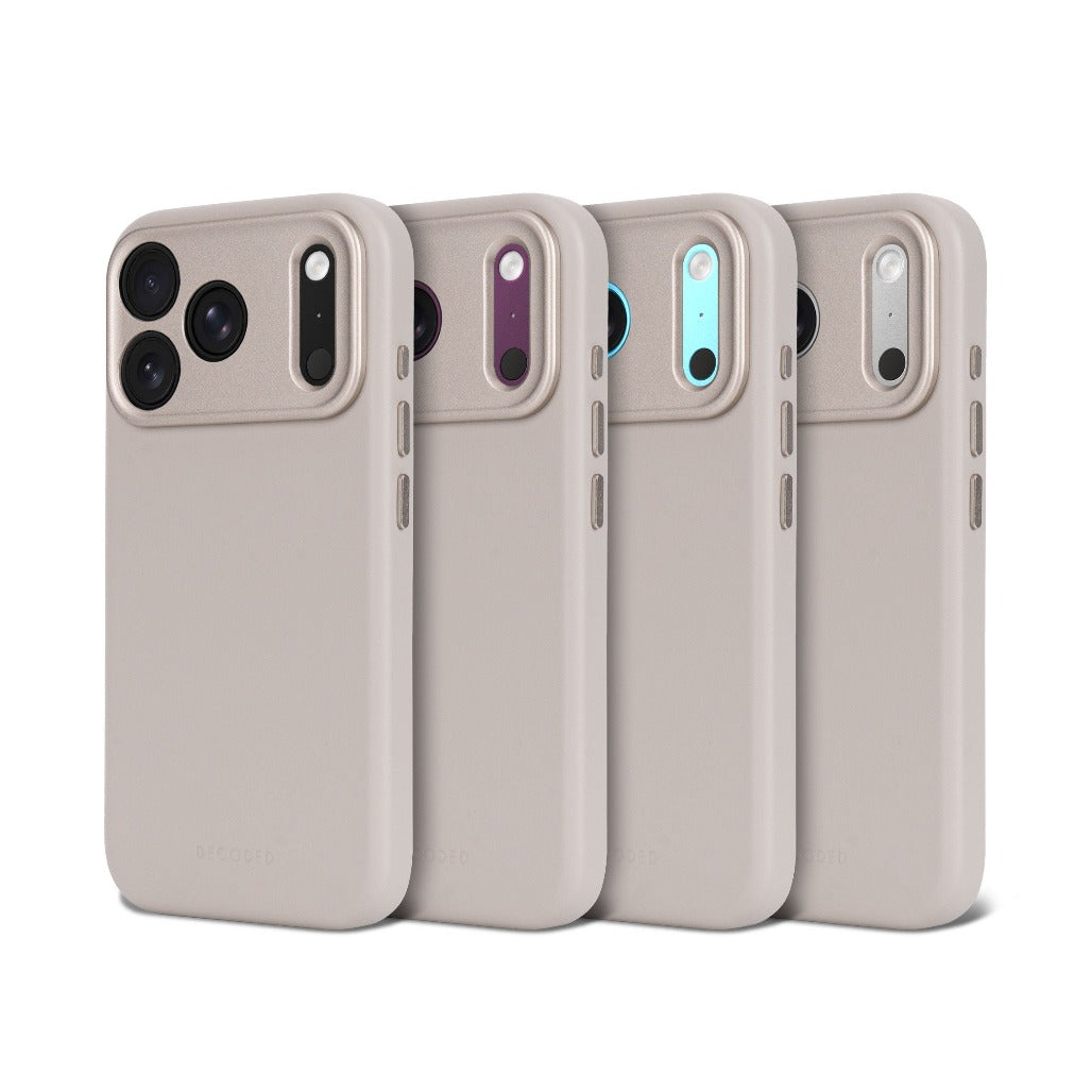 Decoded Leather Case - Taupe - iPhone 18 Pro/18 Pro Max