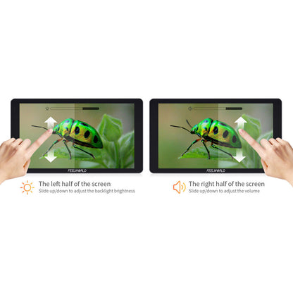 FeelWorld P6XL 6" On-Camera Field Monitor with Built-In Battery