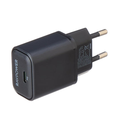 RAVPower Pioneer Wall Charger GaN USB-C - 20W PD - RP-PC1098