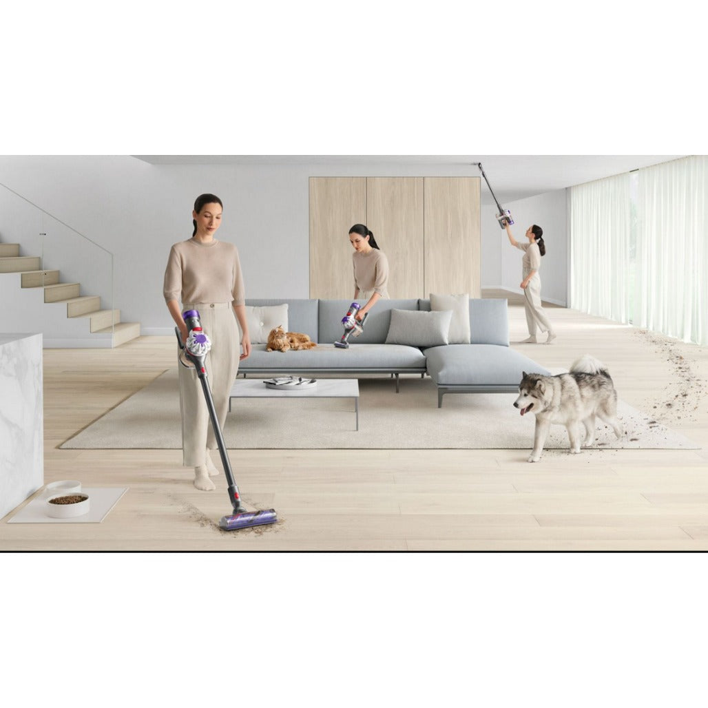 Dyson V8 Absolute Cordless Stick Vacuum - Nickel/Silver