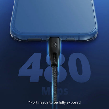 RAVPower RP-CB1027 USB-A to Lightning Cable MFi Certified