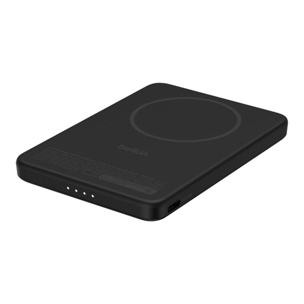Belkin Slim Magnetic Power Bank 5K with Qi2 with Kickstand