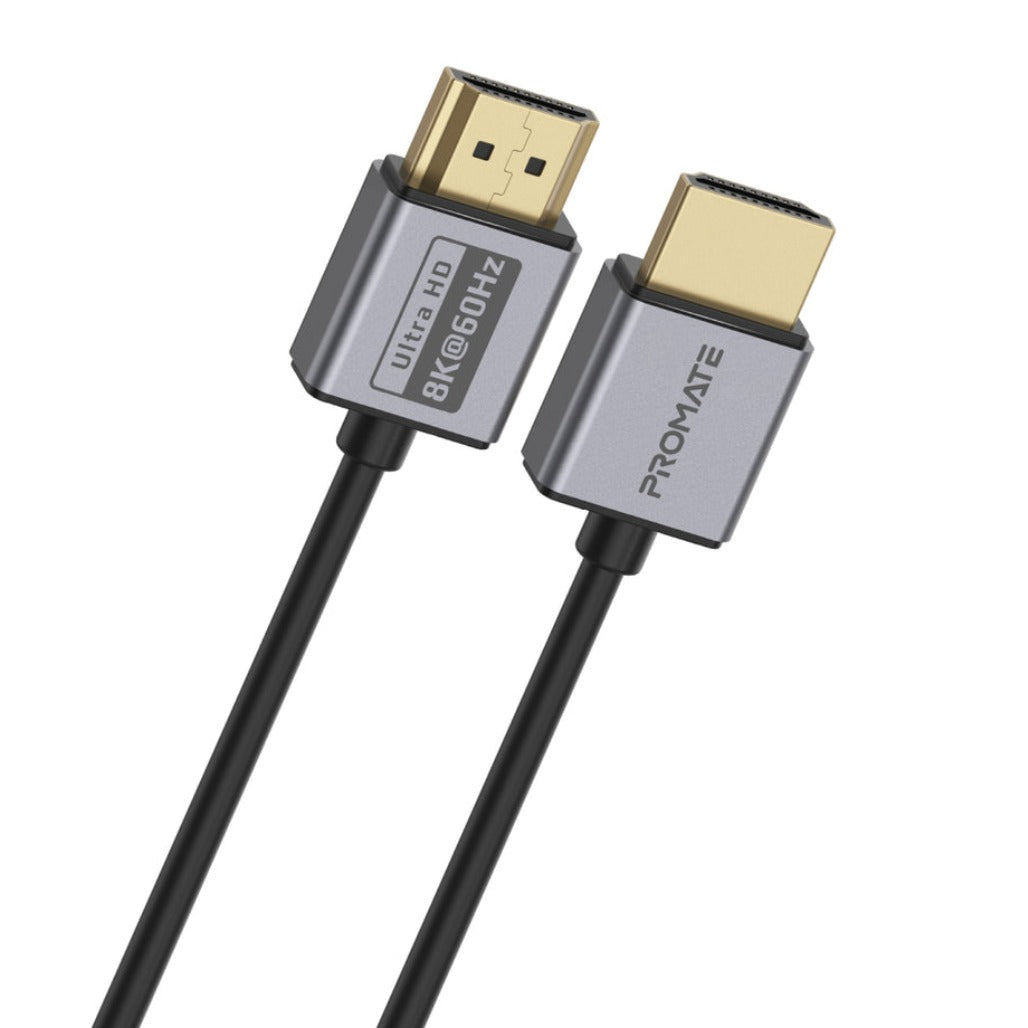 Promate Certified Ultra-High-Speed 8K@60Hz HDMI® Slim Flexible Cable