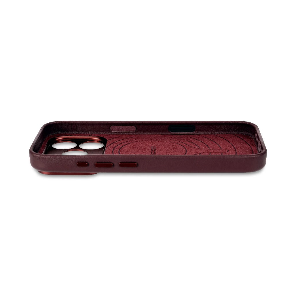Decoded Leather Case | Burgundy Limited Edition | iPhone 17 Pro / iPhone 17 Pro Max