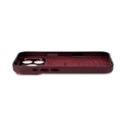 Decoded Leather Case | Burgundy Limited Edition | iPhone 17 Pro / iPhone 17 Pro Max