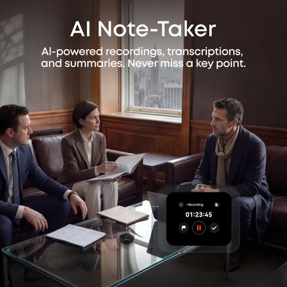 Anker Soundcore Liberty 5 Pro Max | Earbuds with AI Note-Taker Smart Case