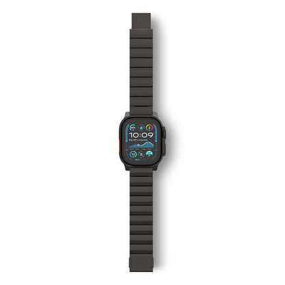 Decoded Black Titanium Watch Band for Apple Watch Ultra 1, 2 & 3 – Magnetic Metal Link Bracelet