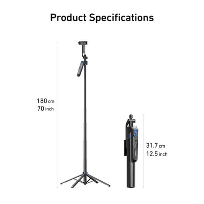 TELESIN Intelligent Auto-Tracking Tripod - P3-MS-03