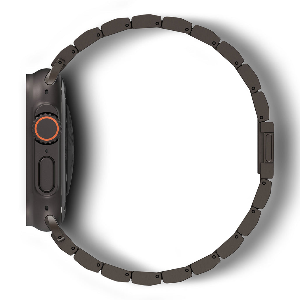 Decoded Black Titanium Watch Band for Apple Watch Ultra 1, 2 & 3 – Magnetic Metal Link Bracelet