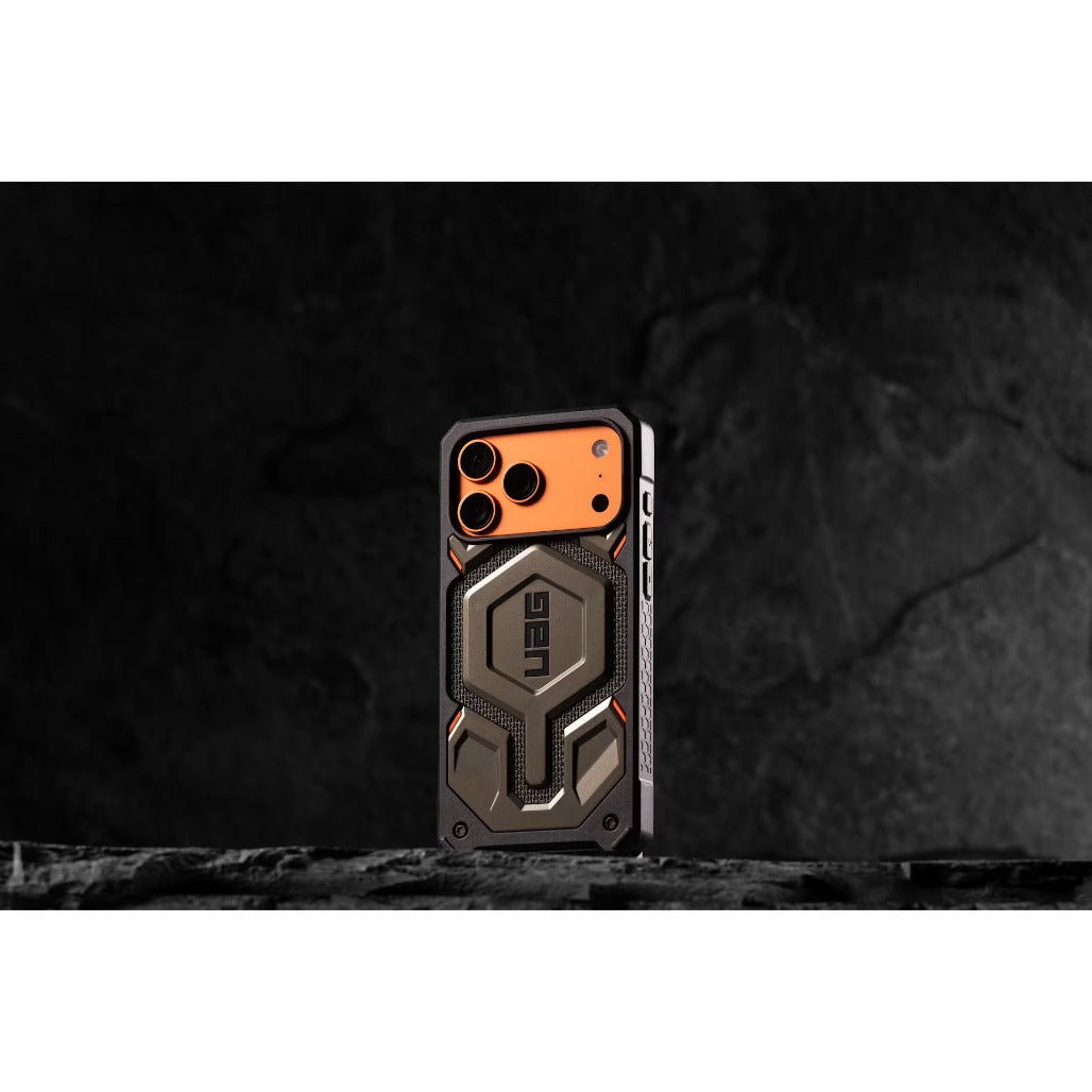 UAG Monarch Pro Kevlar iPhone 17 Pro Max Case - Kevlar Element Green