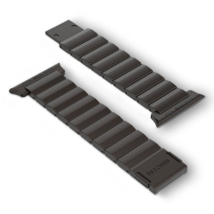 Decoded Black Titanium Watch Band for Apple Watch Ultra 1, 2 & 3 – Magnetic Metal Link Bracelet