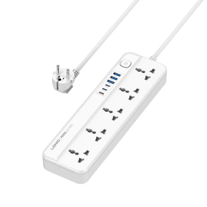 LDNIO Surge Protected Power Strip - 2500W, 3 USB-C PD 20W, 3 USB-A Fast Charging Ports - SC5614C