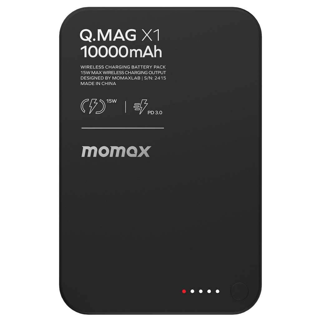 Momax Q.Mag X1 Magnetic Wireless Power Bank 10000mAh