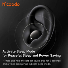 Mcdodo HP-4490 Goodnight Sleep TWS Wireless Earphones 24hr Battery Life