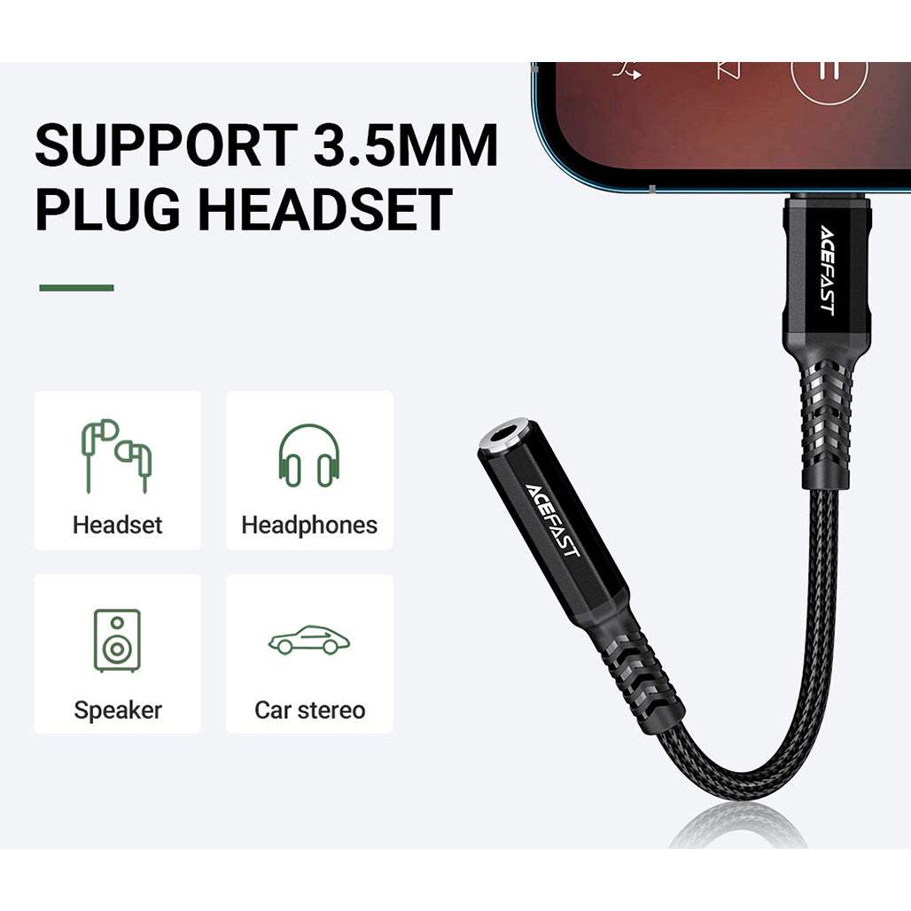 ACEFAST C1-05 Audio cable Lightning to 3.5mm female