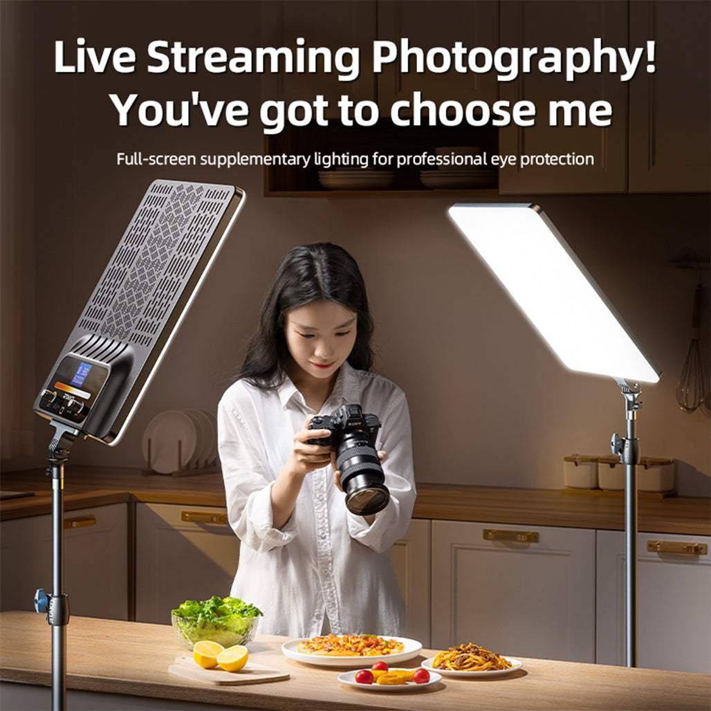 RTAKO AR GTB-P300T Professional RGB Studio Streaming Light 19′′ Panel Light