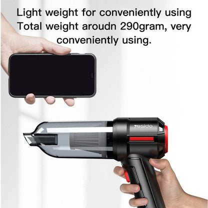 Yesido VC03 4500pa Portable Compact Handheld Vacuum Cleaner
