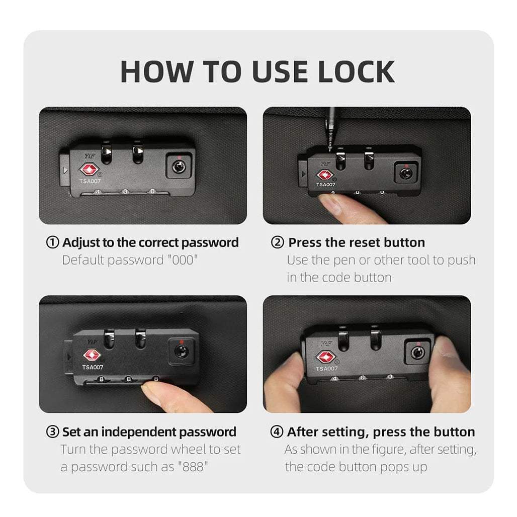 Mark Ryden MR9068YY 15.6" Laptop Waterproof Backpack with Rain Coat