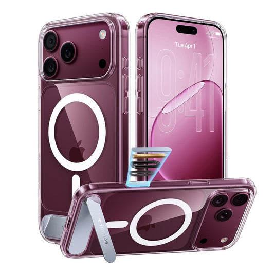TORRAS Ostand L1 for iPhone 18 Pro/Pro Max Case - Clear