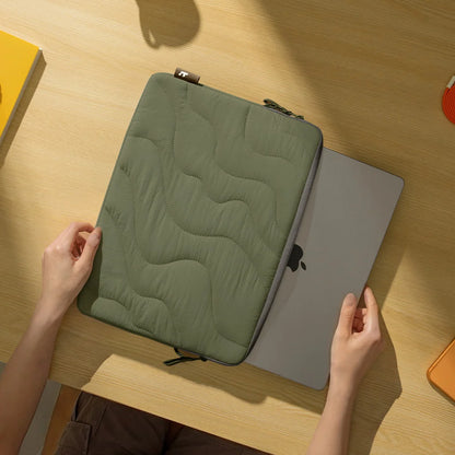 Tomtoc Terra-A27 Laptop Sleeve for 16 inch MacBook Pro - Green