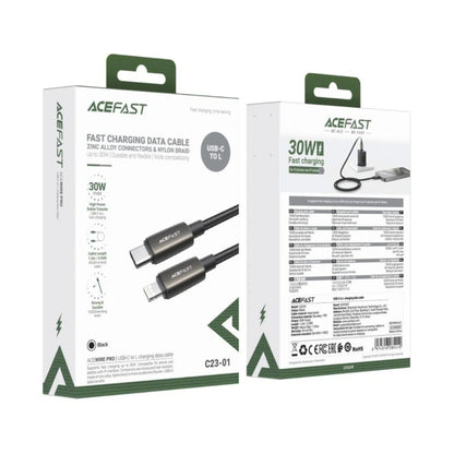 Acefast C23-01 Type-C to Lightning Data Cable
