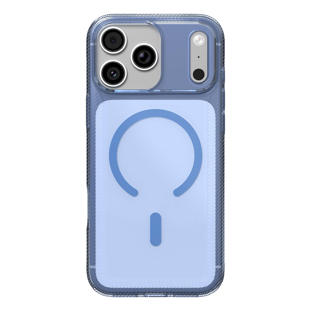 Zagg Luxe Snap For iPhone 18 Pro/18 Pro Max and iPhone 17 Pro/17 Pro Max - Blue Aurora Tinted